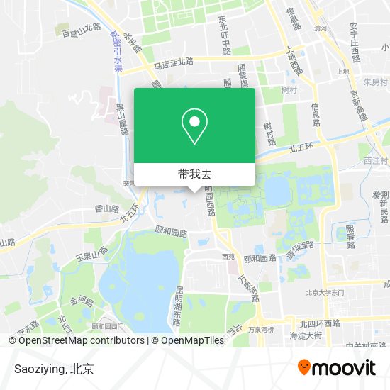 Saoziying地图