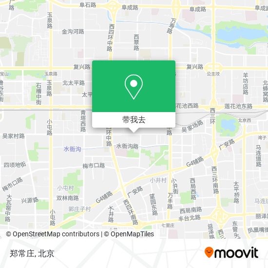 郑常庄地图
