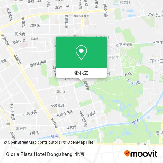 Gloria Plaza Hotel Dongsheng地图