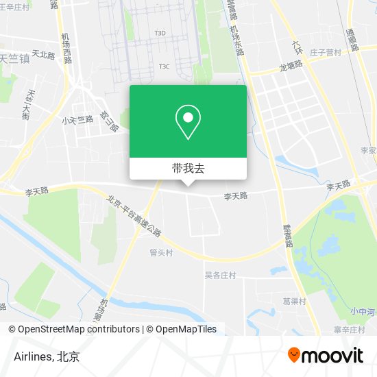 Airlines地图