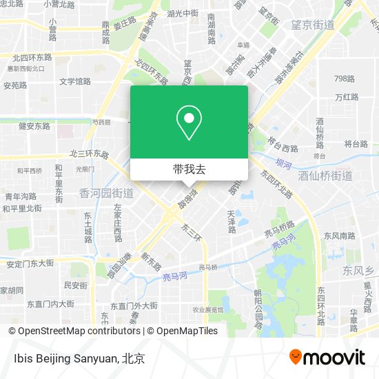 Ibis Beijing Sanyuan地图
