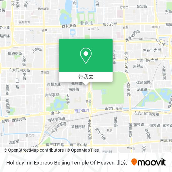 Holiday Inn Express Beijing Temple Of Heaven地图