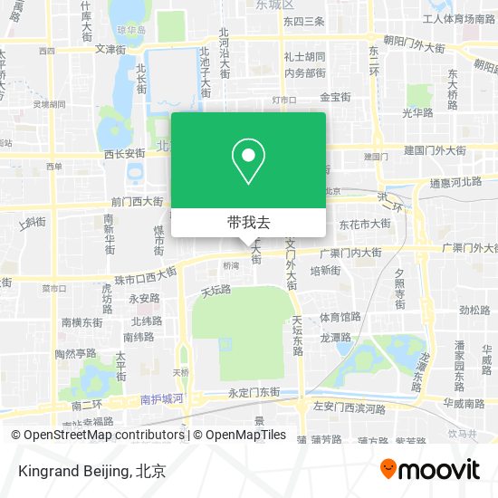 Kingrand Beijing地图