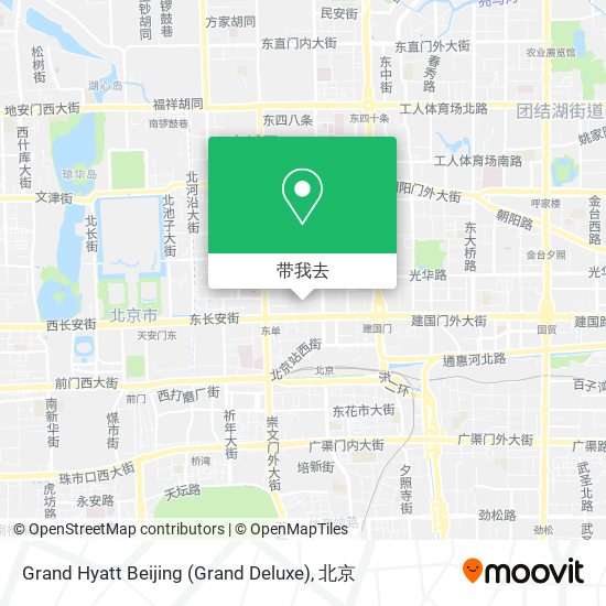 Grand Hyatt Beijing (Grand Deluxe)地图