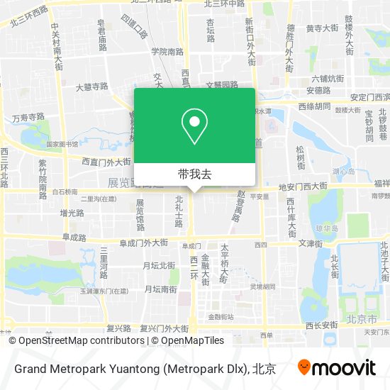 Grand Metropark Yuantong (Metropark Dlx)地图