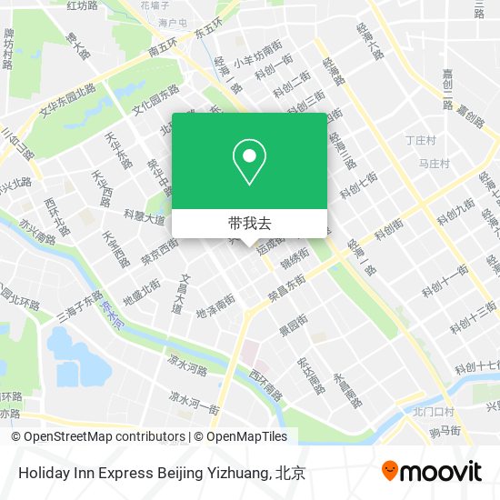 Holiday Inn Express Beijing Yizhuang地图