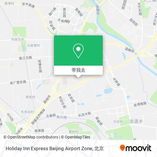 Holiday Inn Express Beijing Airport Zone地图