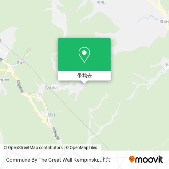 Commune By The Great Wall Kempinski地图
