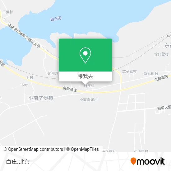 白庄地图