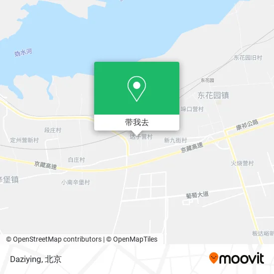 Daziying地图