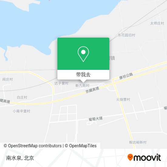 南水泉地图