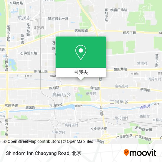Shindom Inn Chaoyang Road地图