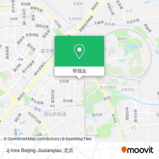 Jj Inns Beijing Jiuxianqiao地图