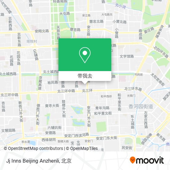 Jj Inns Beijing Anzhenli地图