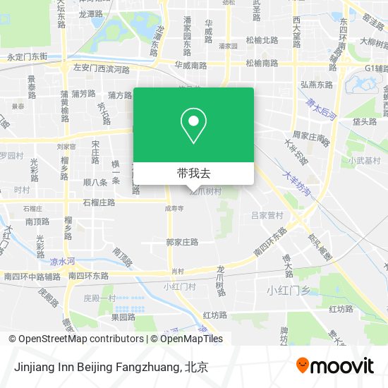 Jinjiang Inn Beijing Fangzhuang地图