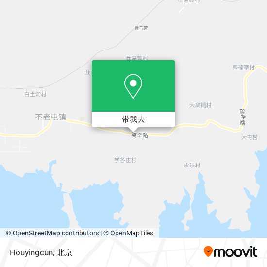 Houyingcun地图