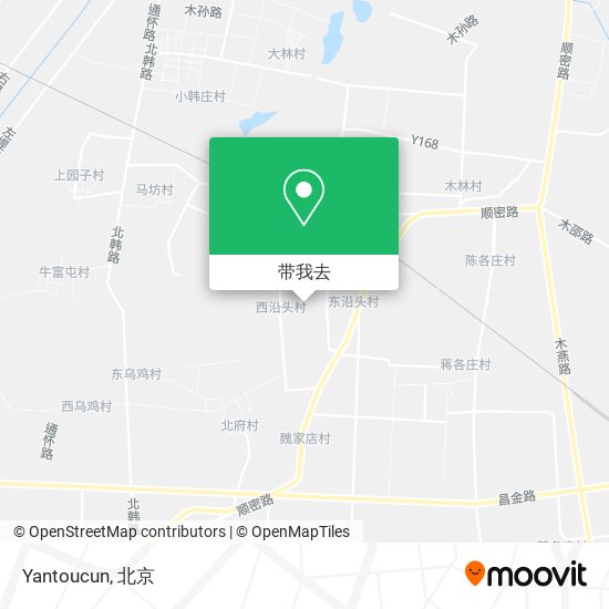 Yantoucun地图