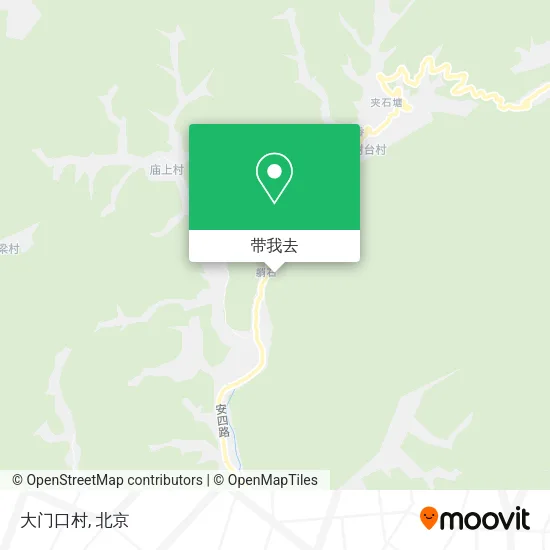大门口村地图