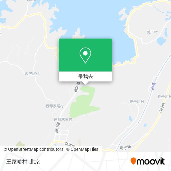 王家峪村地图