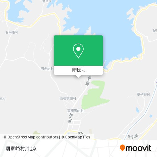 唐家峪村地图