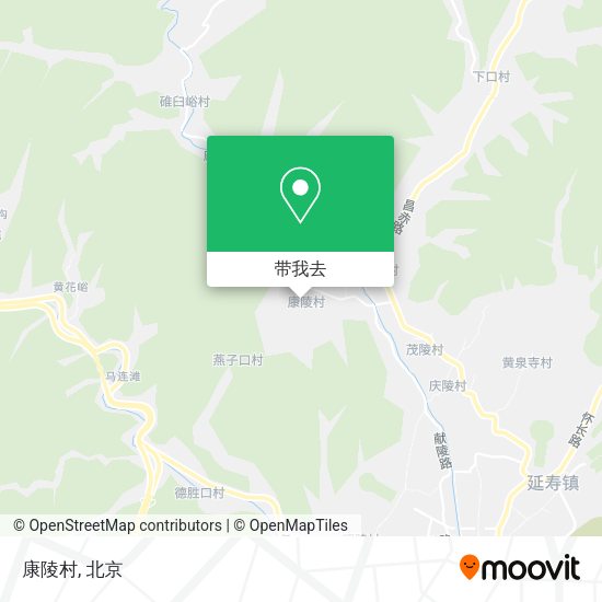 康陵村地图