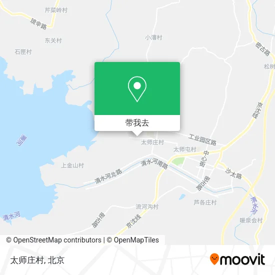 太师庄村地图