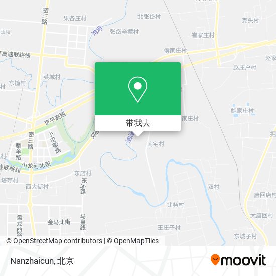 Nanzhaicun地图