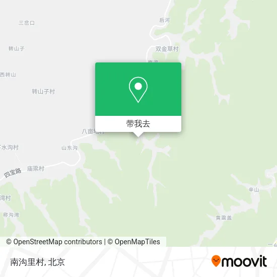 南沟里村地图