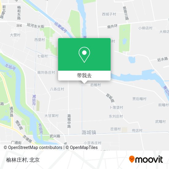 榆林庄村地图
