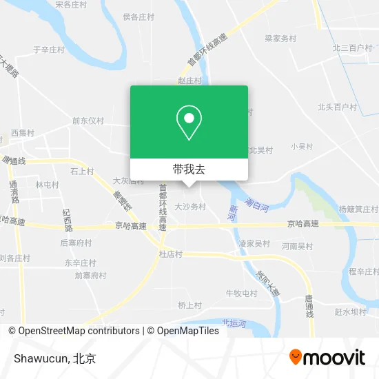 Shawucun地图