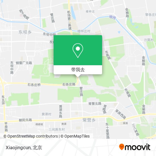 Xiaojingcun地图