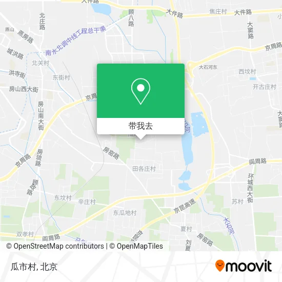 瓜市村地图