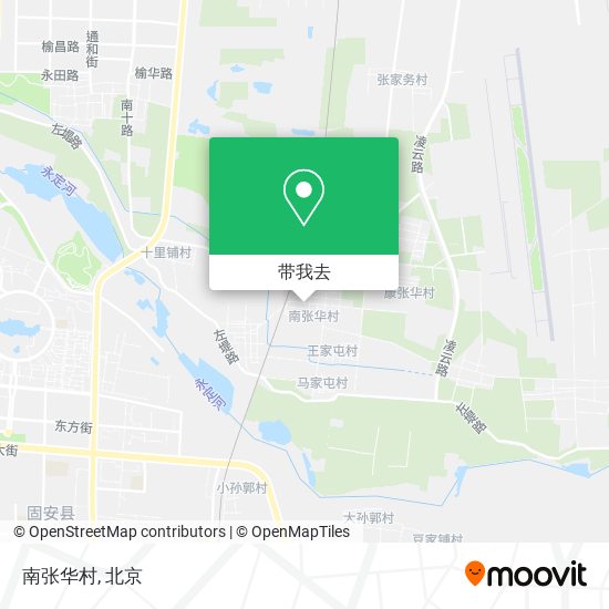 南张华村地图