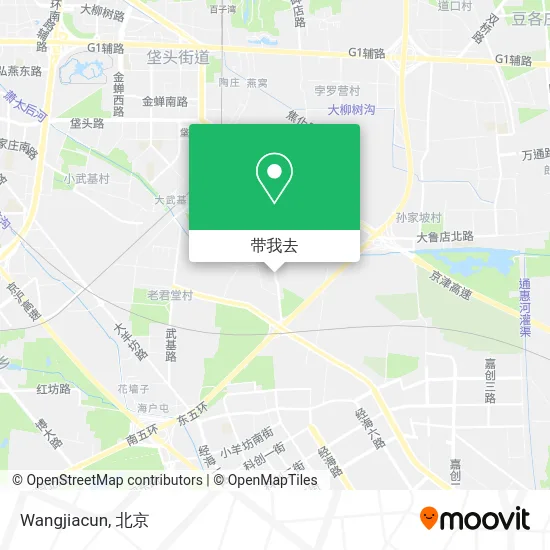 Wangjiacun地图