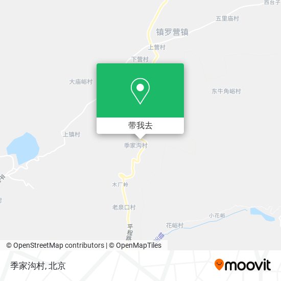 季家沟村地图