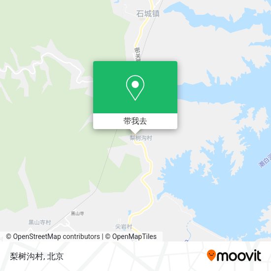 梨树沟村地图