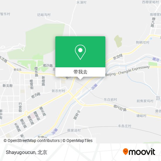 Shayugoucun地图