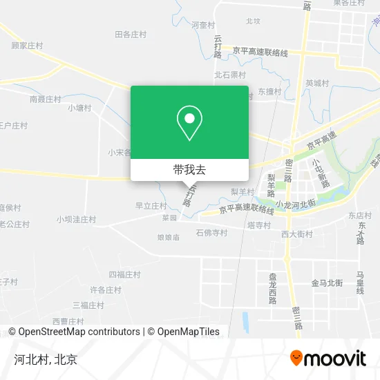 河北村地图