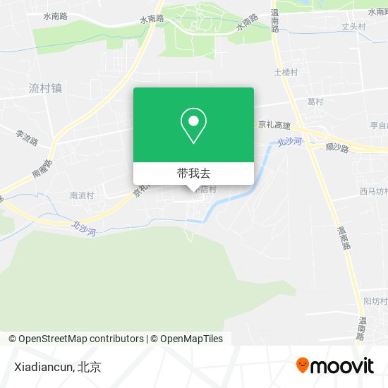 Xiadiancun地图