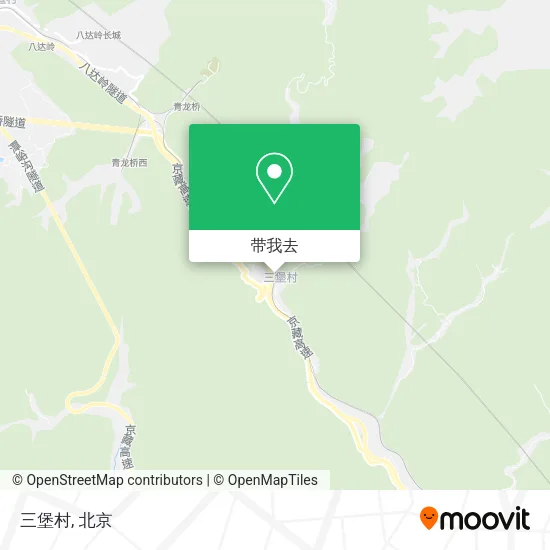 三堡村地图