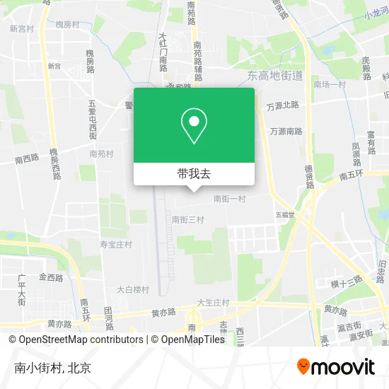 南小街村地图