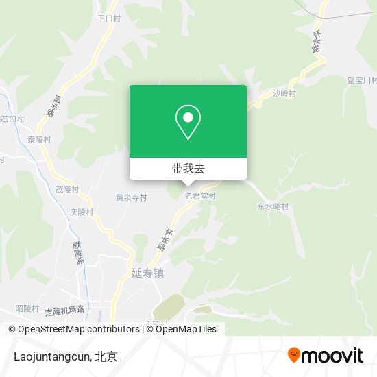 Laojuntangcun地图