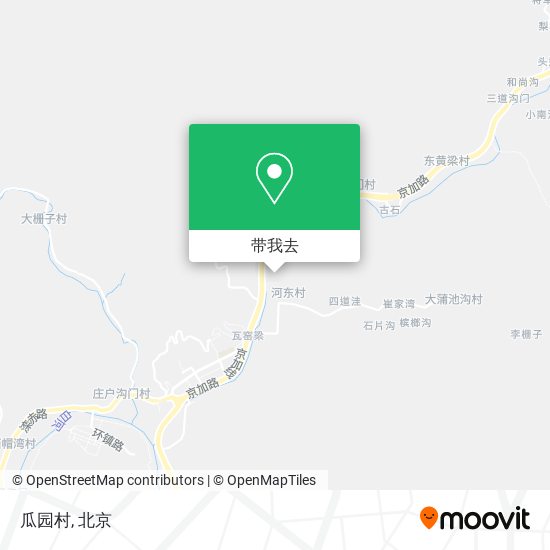 瓜园村地图
