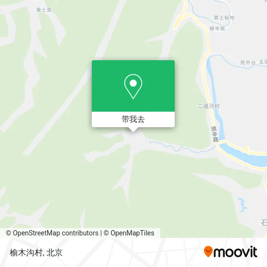 榆木沟村地图