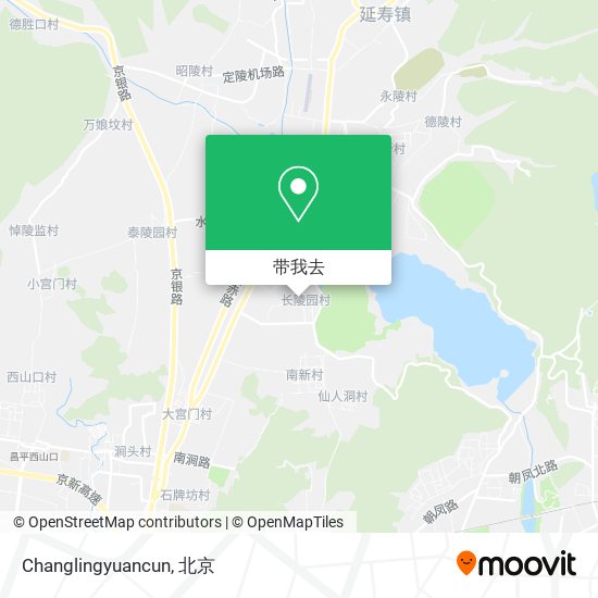 Changlingyuancun地图