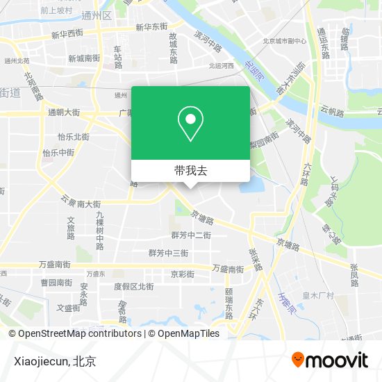 Xiaojiecun地图