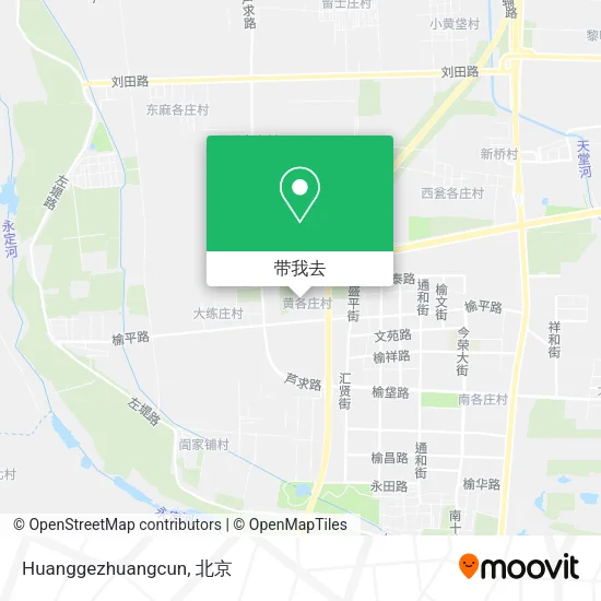 Huanggezhuangcun地图