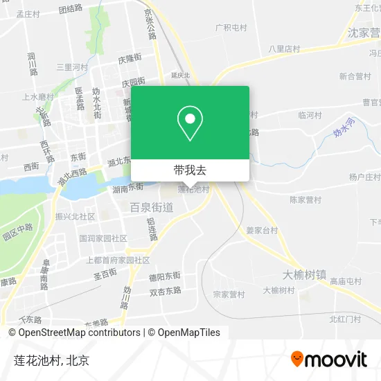 莲花池村地图