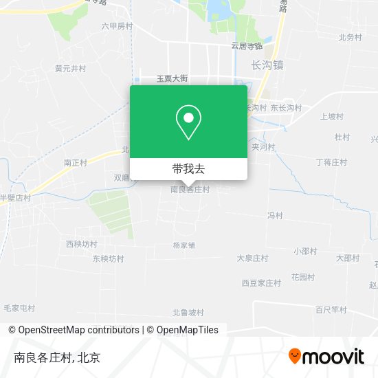 南良各庄村地图
