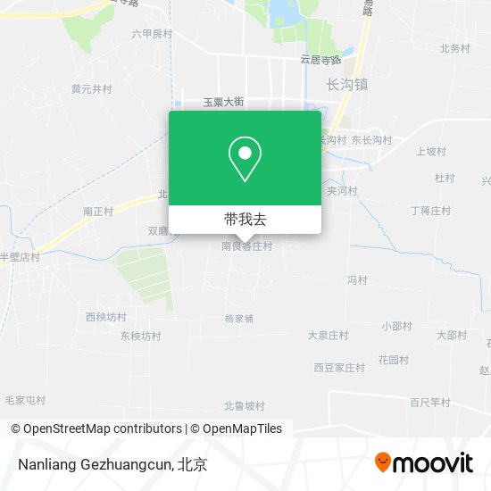 Nanliang Gezhuangcun地图